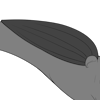 Elongated Pointed Bottom Wings