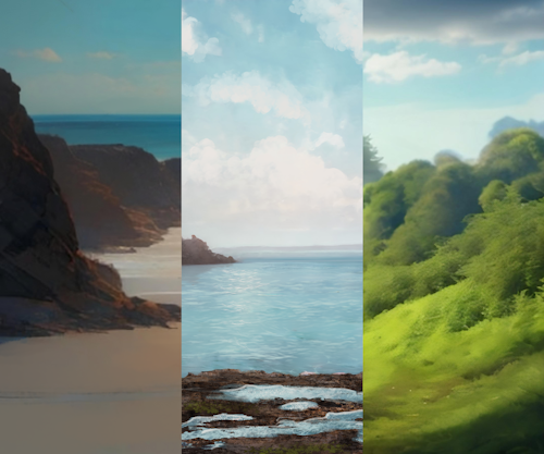 Cove Starter Backgrounds